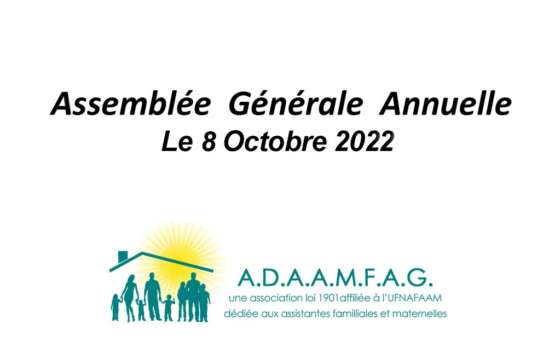 Assemblée Générale Annuelle 2022