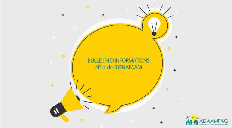 Bulletin d’infos n°41 AM de l’UFNAFAAM
